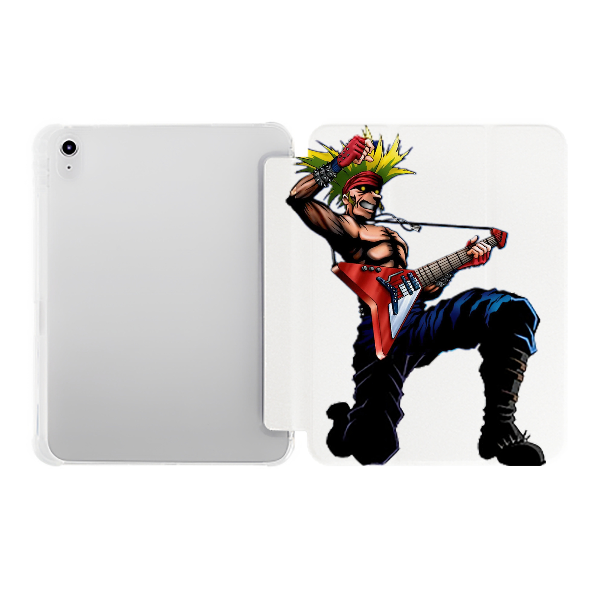 （画像用） 遊☆戯☆王 Yu-Gi-Oh! IPad ケース ペン収納付き 三つ折りスタンド PUレザー×シリコン 対応機種9.5/10.5/10.9インチ